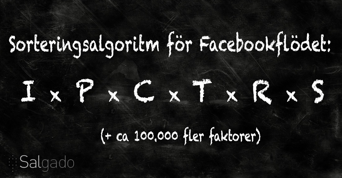 Faceboooks sorteringsalgoritm