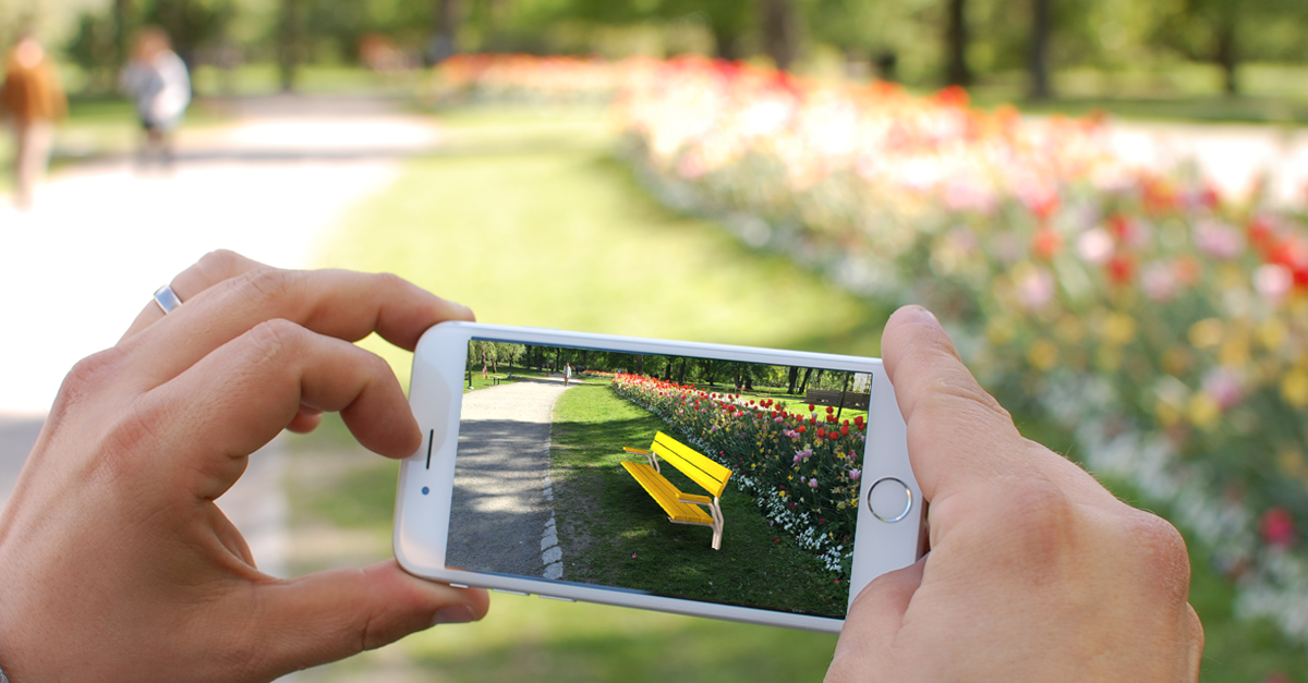 Lappset AR app Park Planner
